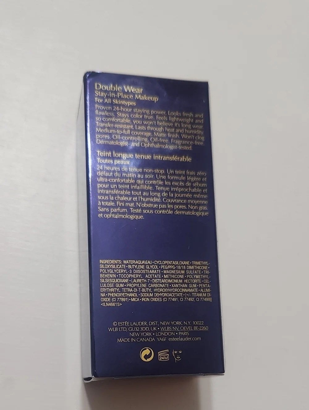 ESTEE LAUDER 2N2 Buff Double Wear Stay In Place Foundation